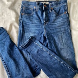 Madewell 10” High Rise Skinny